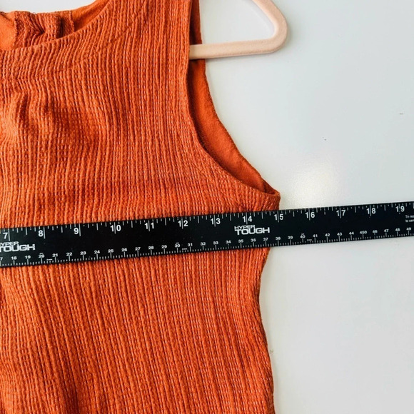 Anthropologie Montauk Textured Tank Top with Button-Down Size XS - Picture 8 of 8